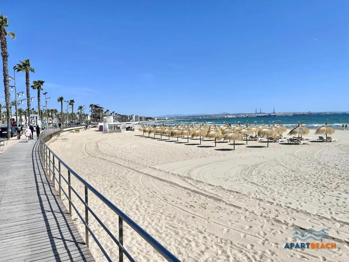 Apartbeach Europeos Junto Playa Climatizado Con Gran Terraza Y Muy Luminoso La Pineda