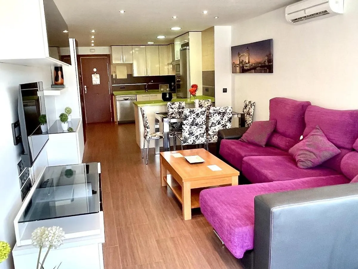 Apartbeach Europeos Junto Playa Climatizado Con Gran Terraza Y Muy Luminoso La Pineda Apartment
