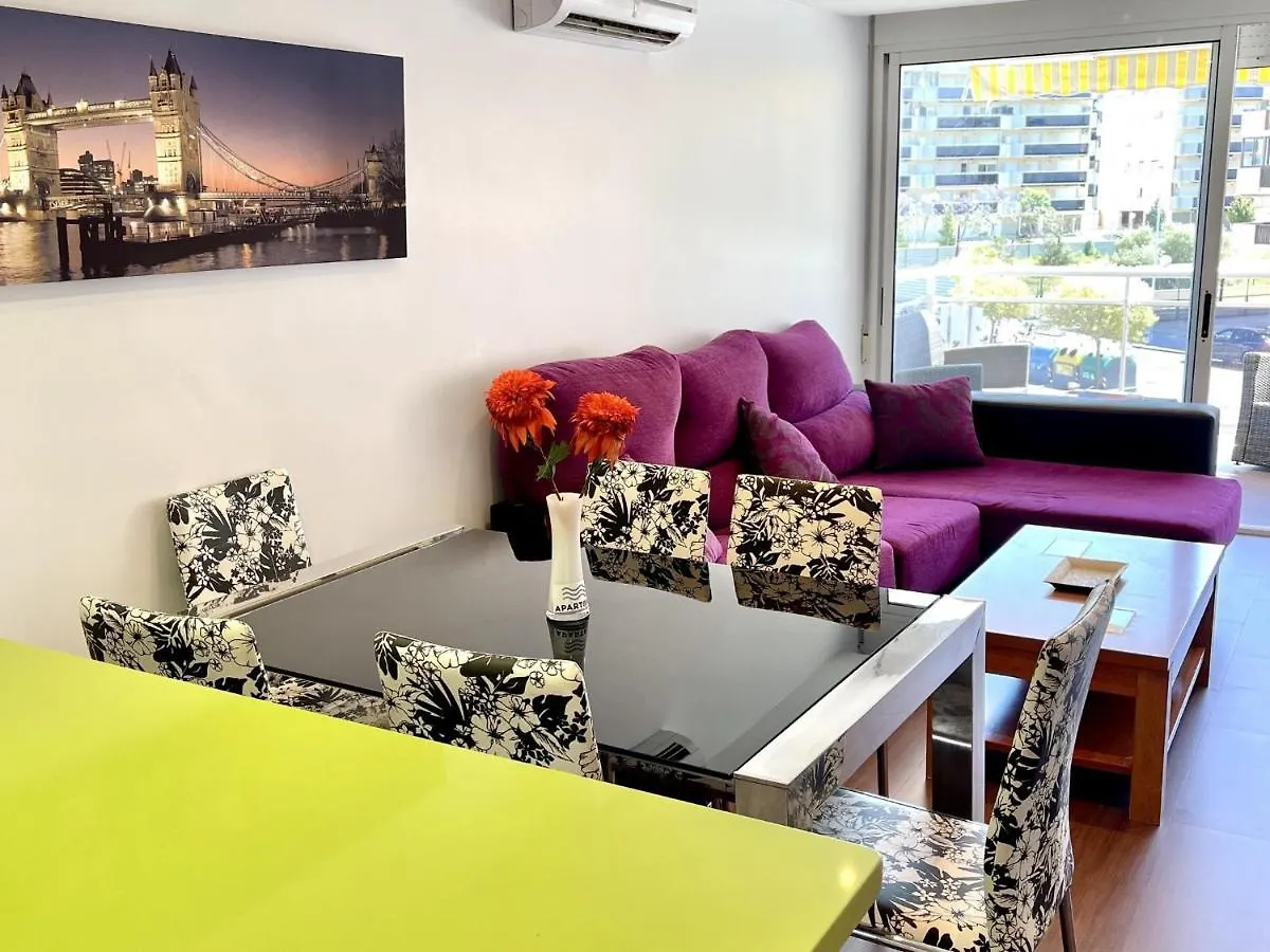 Apartbeach Europeos Junto Playa Climatizado Con Gran Terraza Y Muy Luminoso La Pineda Apartment