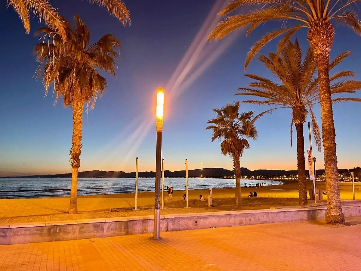 Apartbeach Europeos Junto Playa Climatizado Con Gran Terraza Y Muy Luminoso La Pineda Apartment